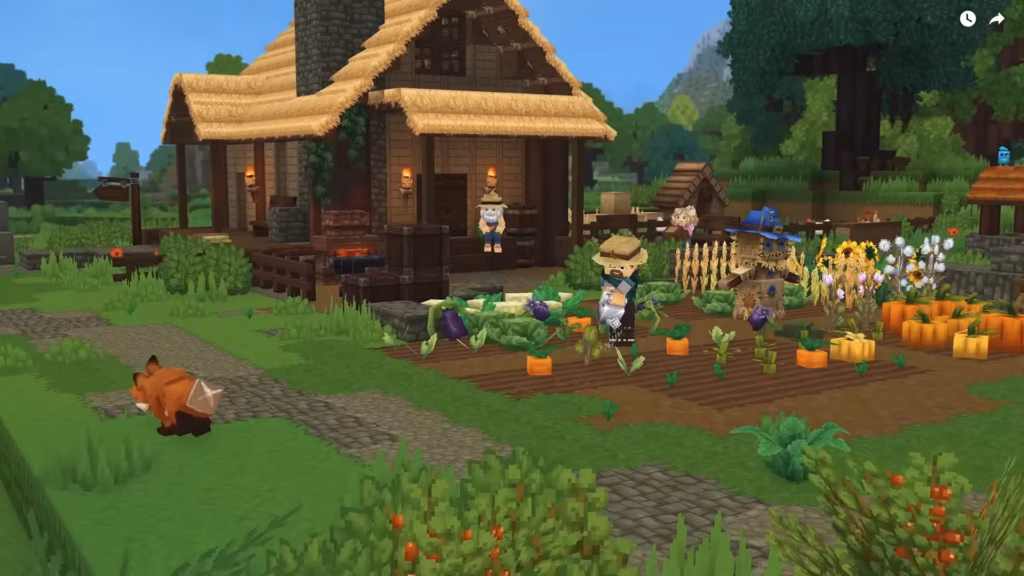 wide farm shot